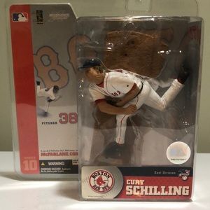 Curt Schilling Boston Red Sox MLB McFarlane Toy